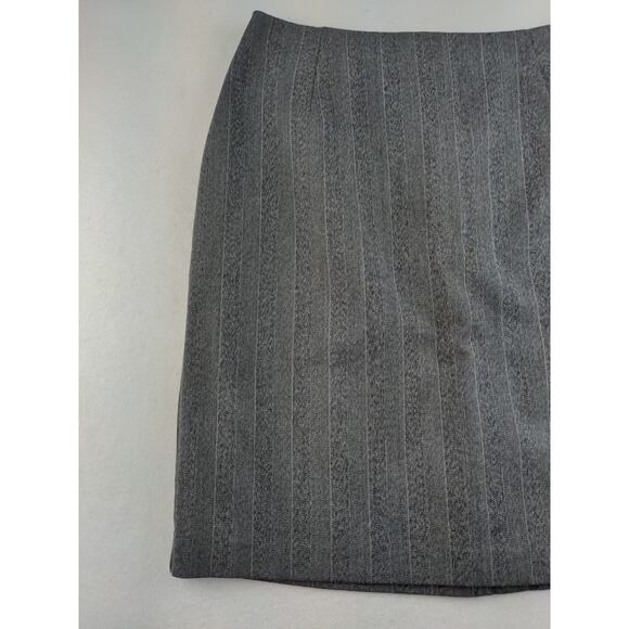 Womens Alia Skirt Size 8 Gray Poly/Rayon Blend Polyester Lining - Picture 6 of 10